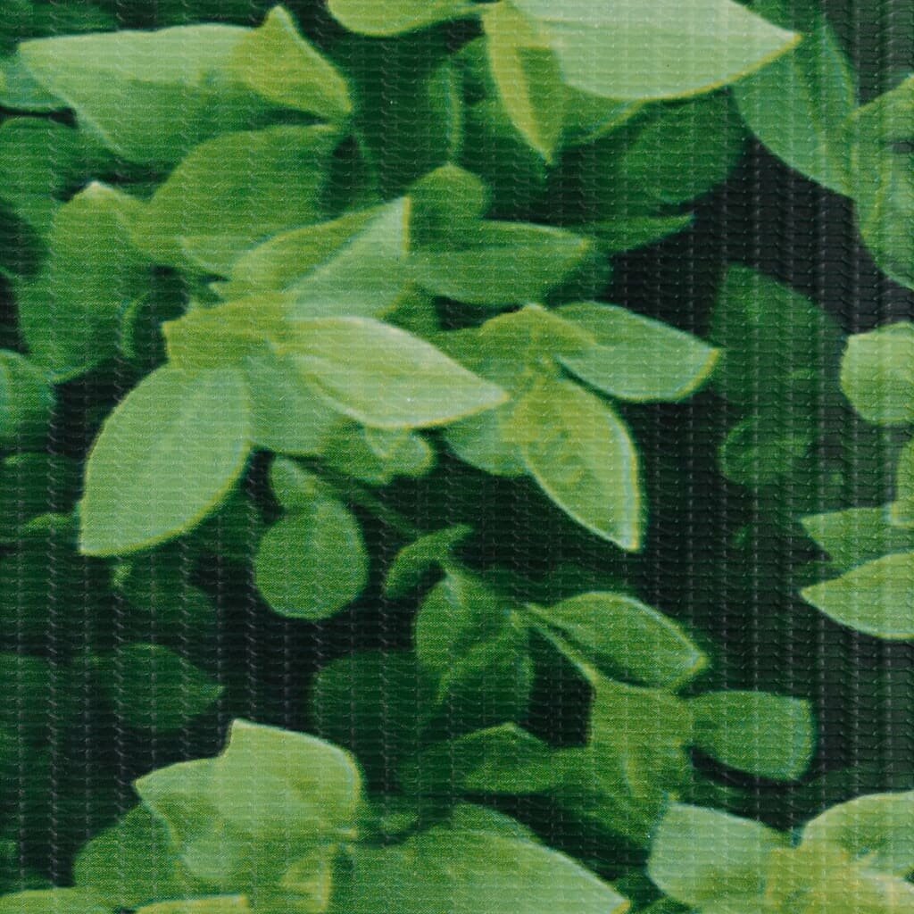 vidaXL dārza aizslietņi, 4 gab., PVC, 35x0,19 m, zaļi цена и информация | Žogi un piederumi | 220.lv