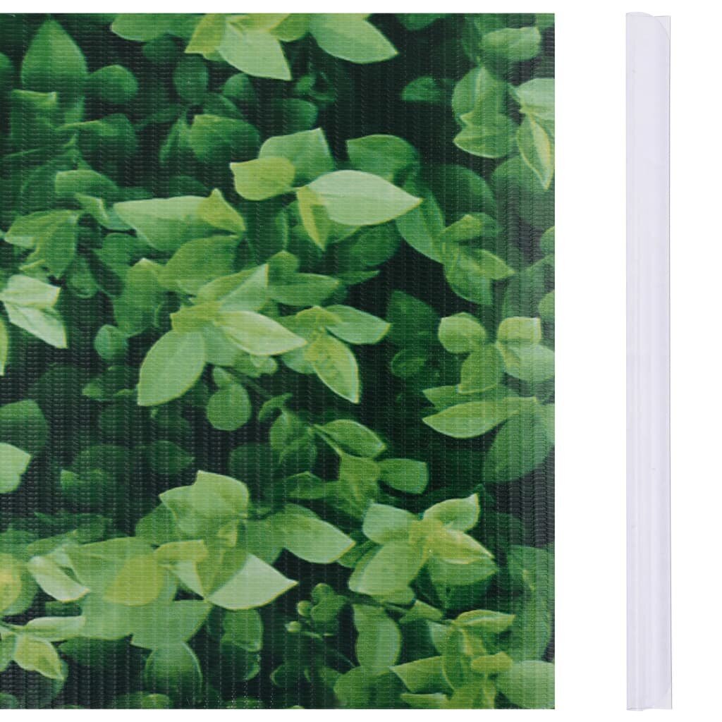 vidaXL dārza aizslietņi, 4 gab., PVC, 35x0,19 m, zaļi цена и информация | Žogi un piederumi | 220.lv