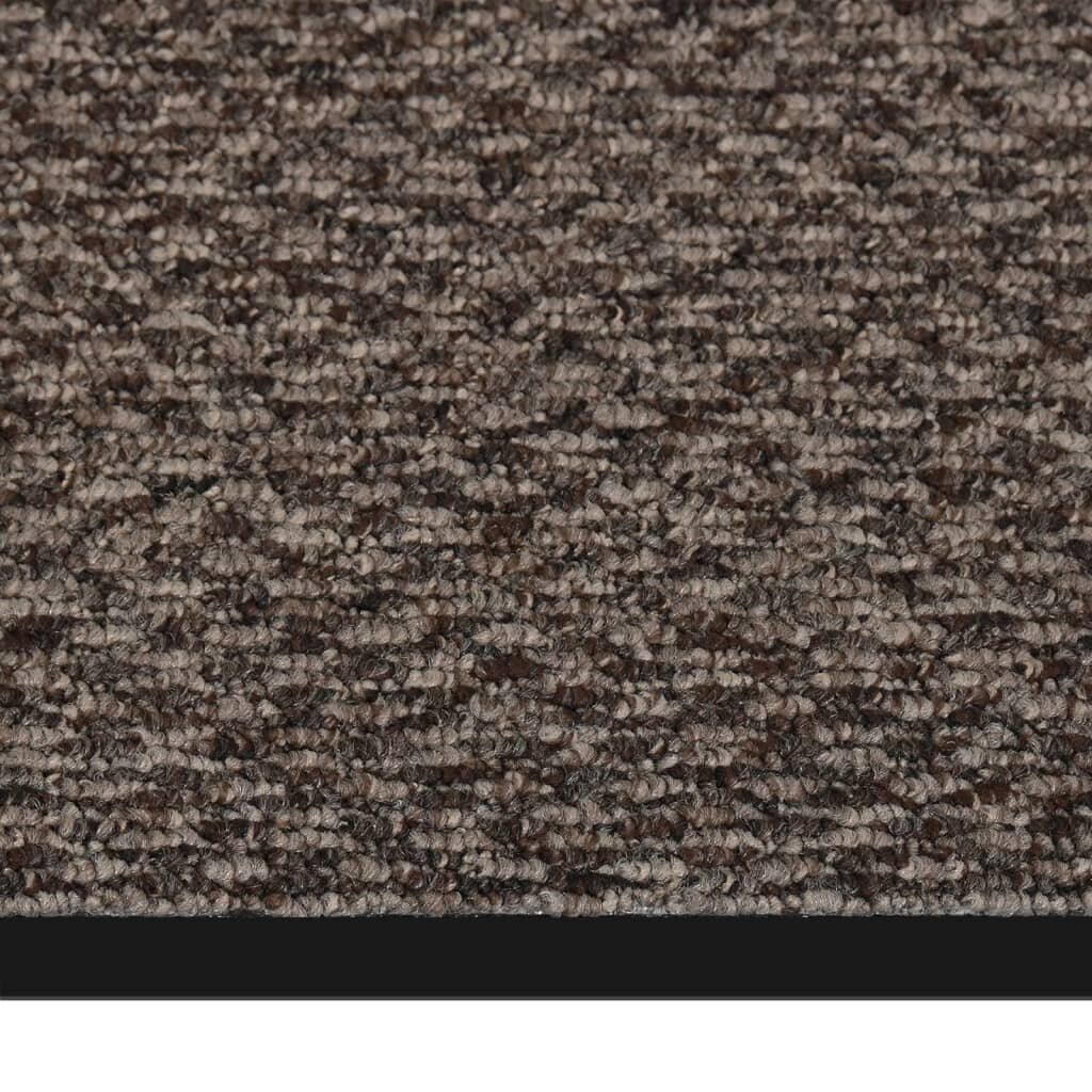 vidaXL durvju paklājs, 60x80 cm, bēšs cena un informācija | Kājslauķi | 220.lv
