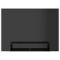 vidaXL sienas TV plaukts, spīdīgi melns, 135x23,5x90 cm, skaidu plātne cena un informācija | TV galdiņi | 220.lv