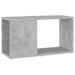 vidaXL TV skapis, betona pelēks, 60x24x32 cm, kokskaidu plāksne cena un informācija | TV galdiņi | 220.lv
