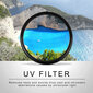Aizsargājošs UV filtrs 72 mm rise-uk cena un informācija | Filtri | 220.lv
