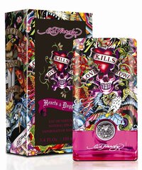 Christian Audigier Ed Hardy Hearts & Daggers EDP sievietēm 100 ml cena un informācija | Christian Audigier Smaržas, kosmētika | 220.lv