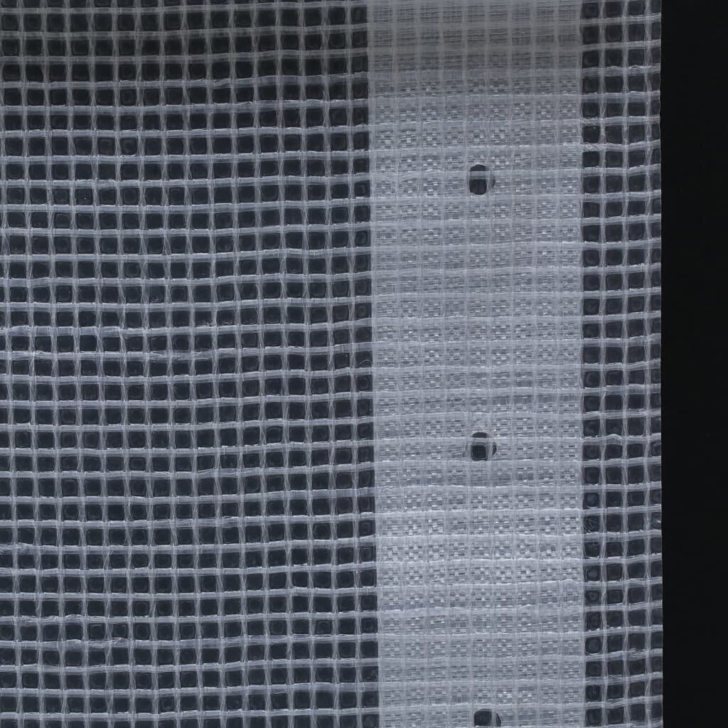 vidaXL brezenta pārklāji, 2 gab., smalki austi, 260 g/m², 2x3 m, balti cena un informācija | Dārza instrumenti | 220.lv
