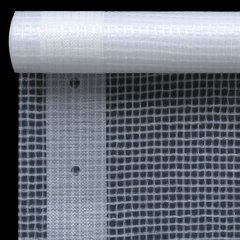 vidaXL brezenta pārklāji, 2 gab., smalki austi, 260 g/m², 3x15m, balti цена и информация | Ветки | 220.lv