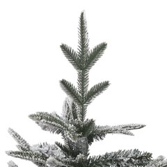vidaXL mākslīgā Ziemassvētku egle ar sniegu, zaļa, 180 cm, PVC&PE цена и информация | Искусственные елки | 220.lv