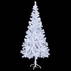 vidaXL mākslīgā Ziemassvētku egle ar LED, rotājumiem, 180 cm, 620 zari cena un informācija | Mākslīgās egles, vainagi, statīvi | 220.lv