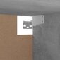 vidaXL skapis, betona pelēks, 100x32,5x35 cm, skaidu plāksne cena un informācija | Skapji | 220.lv