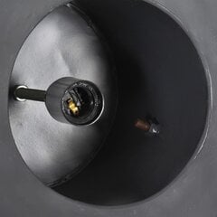vidaXL griestu lampa, industriāls dizains, pelēka, 25 W, 52 cm, E27 цена и информация | Люстры | 220.lv