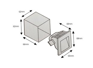 Nowodvorski Lighting настенный светильник Step 6907 цена и информация | Настенные светильники | 220.lv