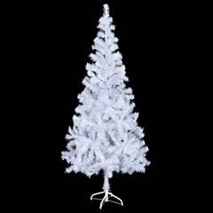 vidaXL mākslīgā Ziemassvētku egle ar LED un bumbiņām, 180 cm, 620 zari цена и информация | Искусственные елки | 220.lv