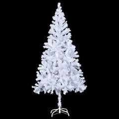 vidaXL mākslīgā Ziemassvētku egle ar LED un bumbiņām, 210 cm, 910 zari цена и информация | Искусственные елки | 220.lv