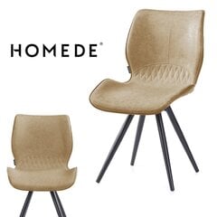 Homede Horsal krēsls, smilškrāsas цена и информация | Стулья для кухни и столовой | 220.lv