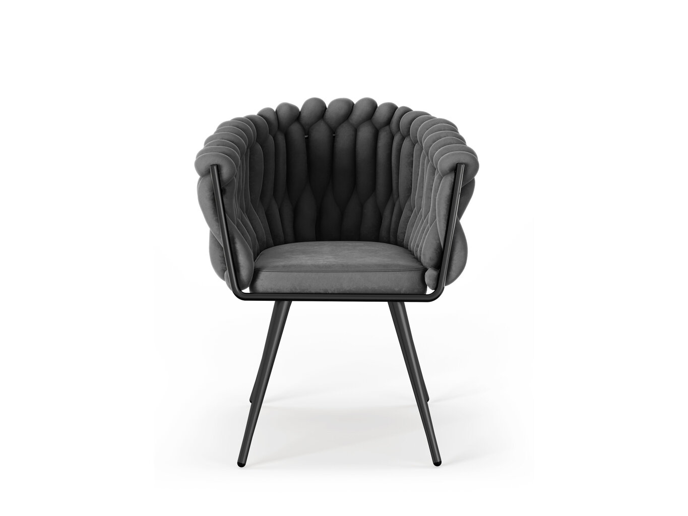 2-u krēslu komplekts Cosmopolitan Design Shirley, gaiši pelēks cena un informācija | Virtuves un ēdamistabas krēsli | 220.lv