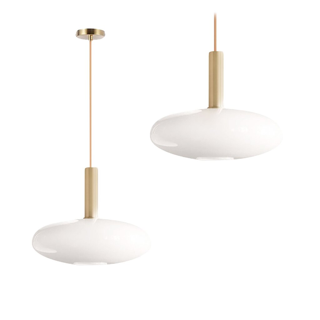 Piekaramā lampa Blanca, gold/white цена и информация | Piekaramās lampas | 220.lv