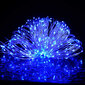 vidaXL LED lampiņu virtene ar 150 LED, zila, 15 m cena un informācija | Ziemassvētku lampiņas, LED virtenes | 220.lv