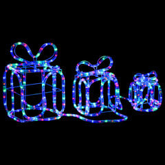 vidaXL Ziemassvētku dekorācija, dāvanu kastes ar 180 LED lampiņām цена и информация | Рождественские украшения | 220.lv