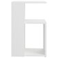 vidaXL galdiņš, balts, 36x30x56 cm, skaidu plāksne cena un informācija | Žurnālgaldiņi | 220.lv