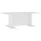 vidaXL kafijas galdiņš, balts, 103,5x60x40 cm, skaidu plāksne цена и информация | Žurnālgaldiņi | 220.lv