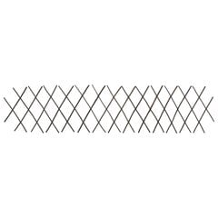 vidaXL špaleru žogi, 5 gab., 180x30 cm, vītola klūgas cena un informācija | Žogi un piederumi | 220.lv