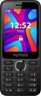 MyPhone C1, LTE, Dual SIM, Black цена и информация | Mobilie telefoni | 220.lv