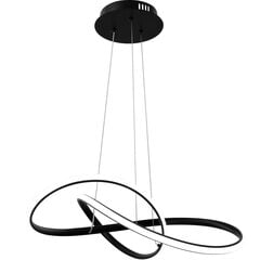 Piekarināmā LED lampa ar tālvadības pulti Eternity, Black цена и информация | Люстры | 220.lv