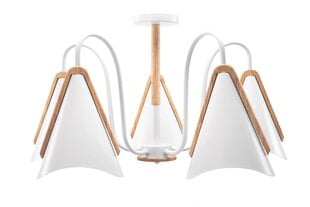 Piekaramā lampa Astrid 5, White cena un informācija | Lustras | 220.lv