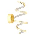 Sienas LED lampa Spring, Gold