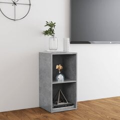 vidaXL TV plaukts, 72x35x36,5 cm, betona pelēks, skaidu plāksne цена и информация | Тумбы под телевизор | 220.lv