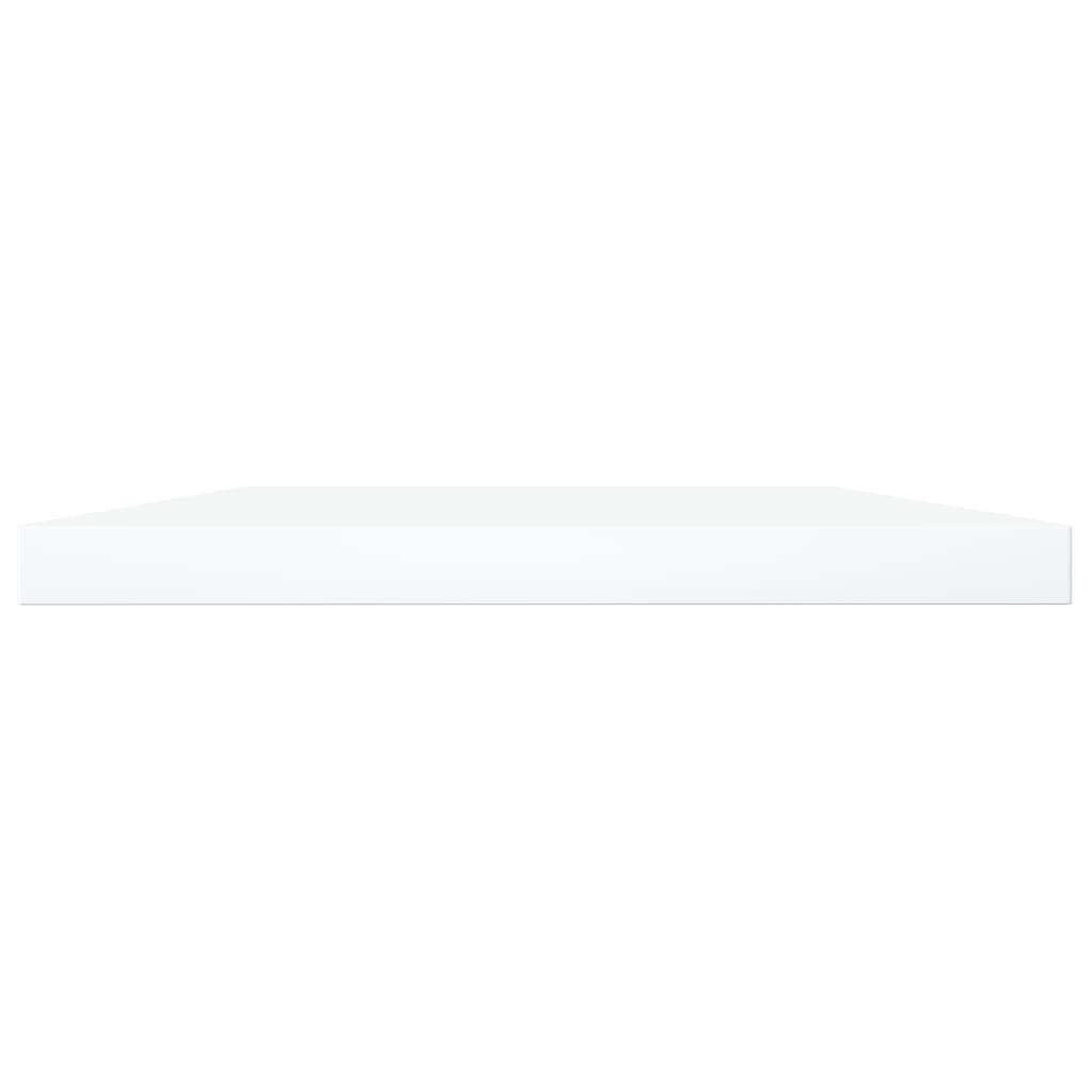 vidaXL plauktu dēļi, 4 gab., balti, 40x20x1,5 cm, skaidu plāksne cena un informācija | Plaukti | 220.lv