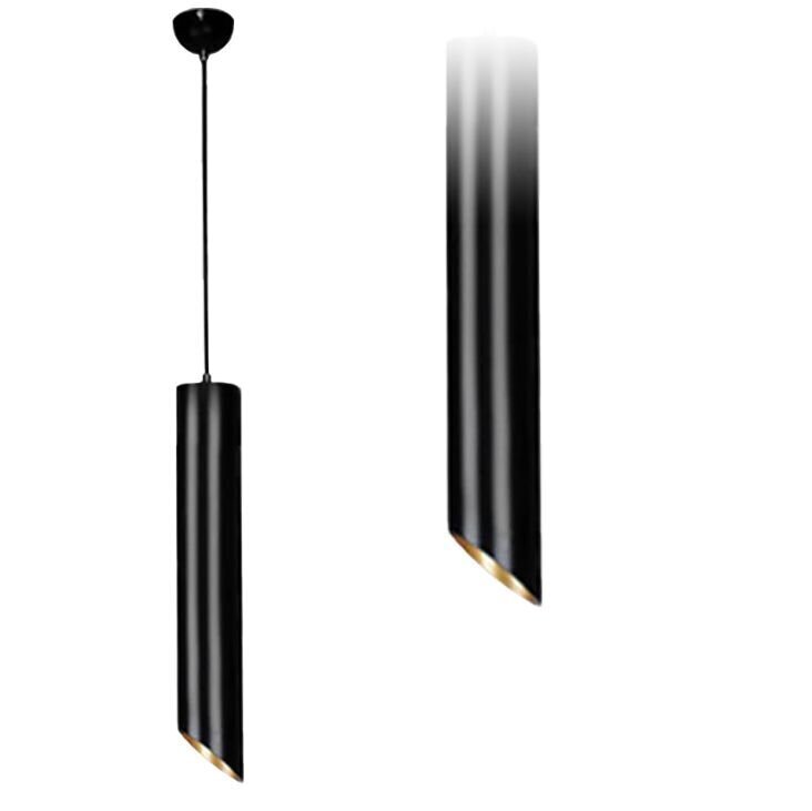 Piekaramā lampa Needle, Black/Gold, 20 cm cena un informācija | Lustras | 220.lv