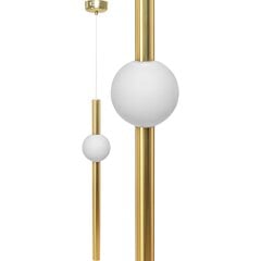 Piekaramā LED lampa Orionis, Gold/White цена и информация | Люстры | 220.lv