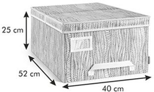 Тканевый ящик для хранения Tescoma Fancy Home, 40x52x25 см цена и информация | Мешки для одежды, вешалки | 220.lv