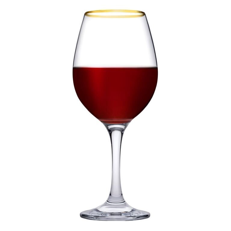 Pasabahce vīna glāžu komplekts Amber, 365 ml, 6 gab. cena un informācija | Glāzes, krūzes, karafes | 220.lv