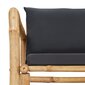 Dārza krēsli ar matračiem vidaXL, 2 gab., brūni цена и информация | Dārza krēsli | 220.lv