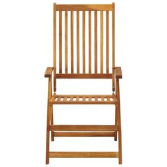 Saliekami dārza krēsli vidaXL, 8 gab. cena un informācija | Dārza krēsli | 220.lv
