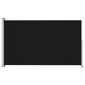 vidaXL izvelkama sānu markīze, melna, 180x300 cm cena un informācija | Saulessargi, markīzes un statīvi | 220.lv