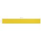 Balkona aizslietnis vidaXL, 75x600 cm, dzeltens cena un informācija | Saulessargi, markīzes un statīvi | 220.lv