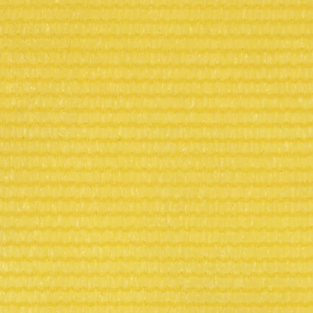 Balkona aizslietnis vidaXL, 75x600 cm, dzeltens цена и информация | Saulessargi, markīzes un statīvi | 220.lv