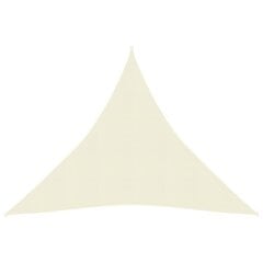 Saulessargs vidaXL, 4x4x4 m, krēmkrāsas цена и информация | Зонты, маркизы, стойки | 220.lv
