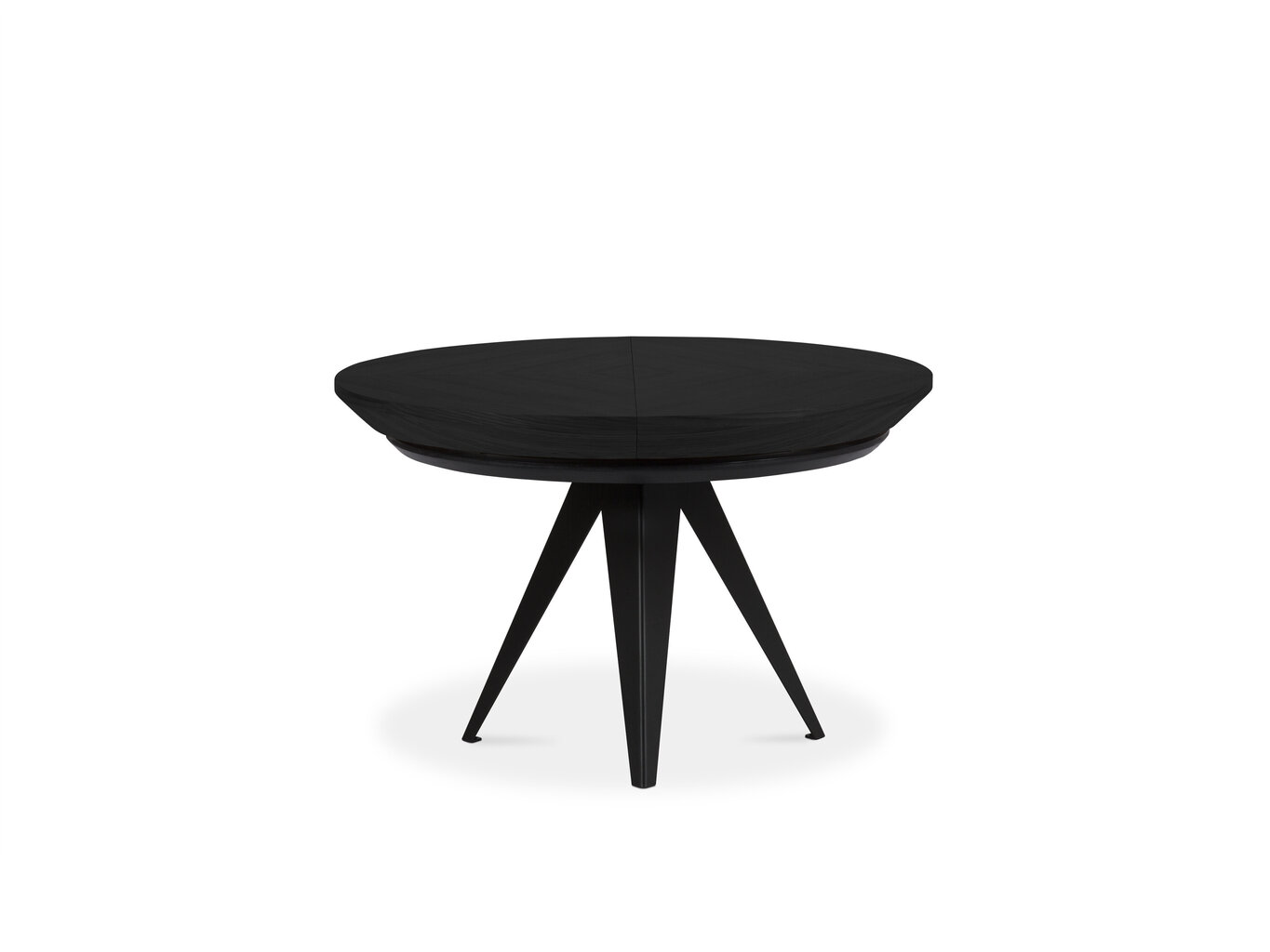 Paplašināms galds Windsor & Co Magnus 120 cm, melns cena un informācija | Virtuves galdi, ēdamgaldi | 220.lv