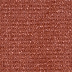 Balkona aizslietnis vidaXL, 75x600 cm, sarkanbrūns cena un informācija | Saulessargi, markīzes un statīvi | 220.lv