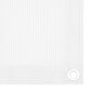 Balkona aizslietnis vidaXL, 120x400 cm, balts cena un informācija | Saulessargi, markīzes un statīvi | 220.lv