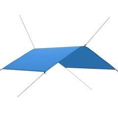 Āra tents vidaXL, 4x4 m, zils цена и информация | Зонты, маркизы, стойки | 220.lv