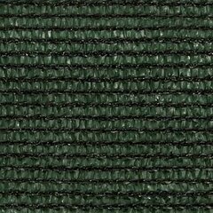 Saulessargs vidaXL, 4.5x4.5 m, tumši zaļš cena un informācija | Saulessargi, markīzes un statīvi | 220.lv