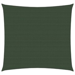 Saulessargs vidaXL, 4.5x4.5 m, tumši zaļš цена и информация | Зонты, маркизы, стойки | 220.lv