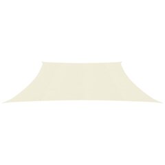 Saulessargs vidaXL, 3/4x2 m, krēmkrāsas цена и информация | Зонты, маркизы, стойки | 220.lv