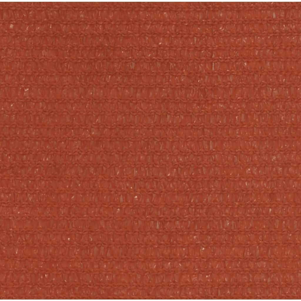 Saulessargs vidaXL, 4x4x4 m, sarkanbrūns cena un informācija | Saulessargi, markīzes un statīvi | 220.lv