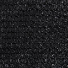 Saulessargs vidaXL, 4x5 m, melns cena un informācija | Saulessargi, markīzes un statīvi | 220.lv