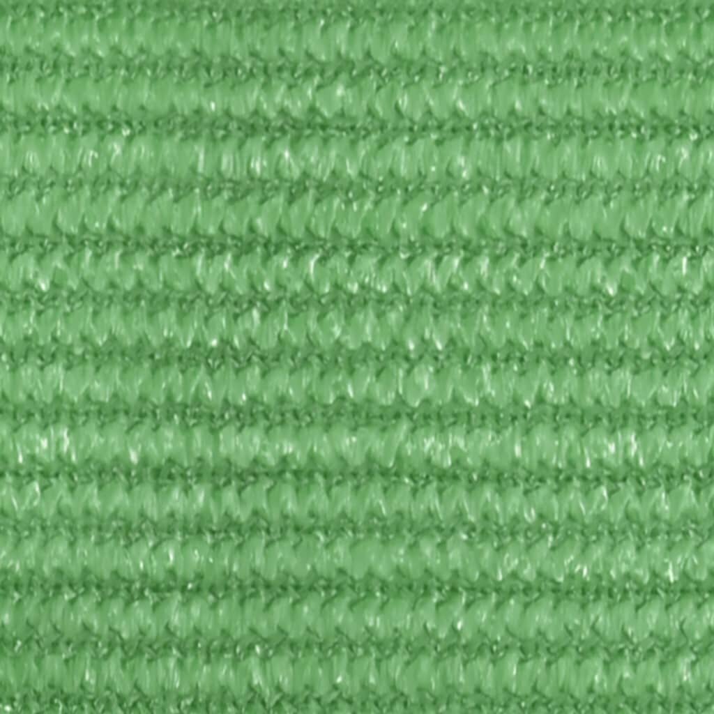 vidaXL saulessargs, 160 g/m², gaiši zaļš, 4x4x4 m, HDPE цена и информация | Saulessargi, markīzes un statīvi | 220.lv